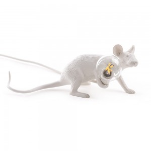 Lámpara sobremesa Mouse lie Down de Seletti. Complementos, mueble auxiliar e iluminación