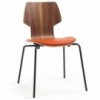 Silla Gràcia Metal Mobles 114. Moderna silla ideal para espacios contract.