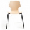 Silla Gràcia Metal Mobles 114. Moderna silla ideal para espacios contract.