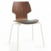 Silla Gràcia Metal Mobles 114. Moderna silla ideal para espacios contract.
