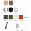 Silla Gràcia Metal Mobles 114. Moderna silla ideal para espacios contract.