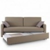 Sofá cama Nancy de ES Interiorismo. Puf cama y Sofas cama. Sofás camas modernos.