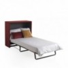 Mueble cama de Es Interiorismo. Mueble cama moderno con somier plegado.