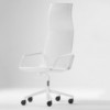 Sillón Swing alta 5 ruedas Sellex. Sillas de oficina con ruedas.