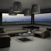 Lámpara colgante Drum LED de Fm Iluminación. Lámparas modernas