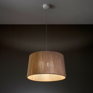 Lámpara colgante Drum LED de Fm Iluminación. Lámparas modernas