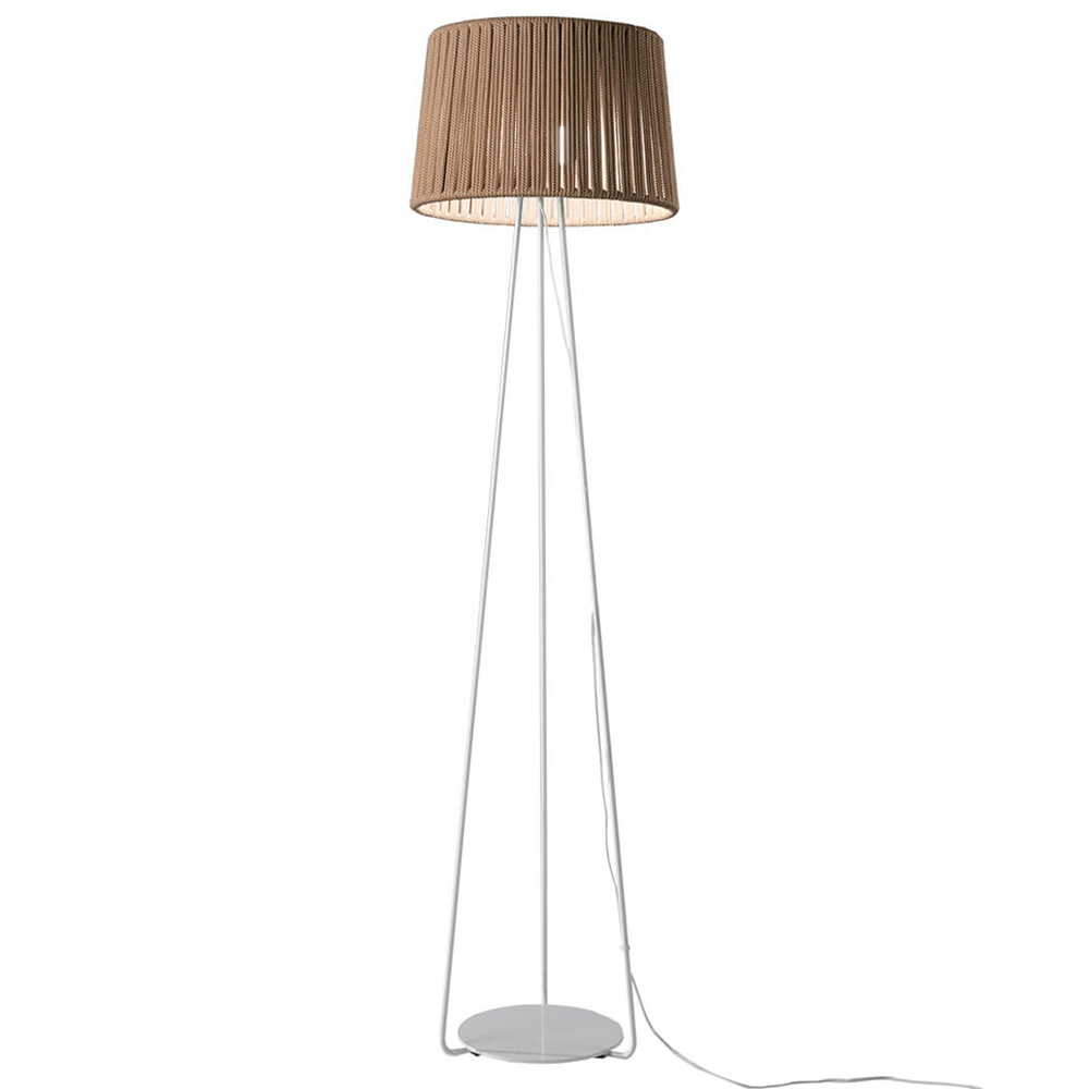 Lámpara pie Drum LED trípode de Fm Iluminación. Lámparas modernas