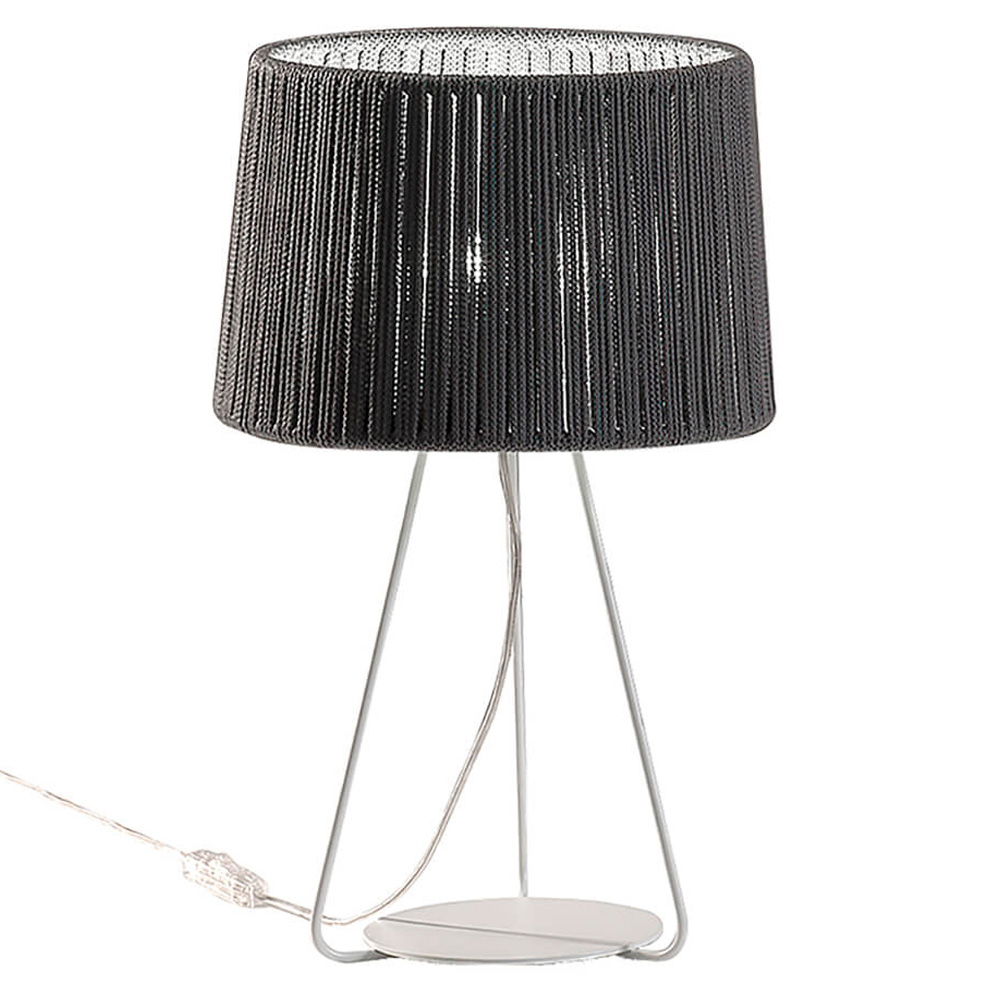 Lámpara sobremesa LED Drum trípode de Fm Iluminación. Lámparas modernas