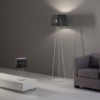 Lámpara sobremesa LED Drum trípode de Fm Iluminación. Lámparas modernas