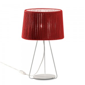 Lámpara sobremesa LED Drum trípode de Fm Iluminación. Lámparas modernas