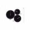 Reloj pared H:M:S: de Progetti. Relojes de pared y complementos modernos.