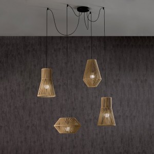 Lámpara colgante LED Kit Pop-Up 4T de Fm Iluminación. Lámparas modernas