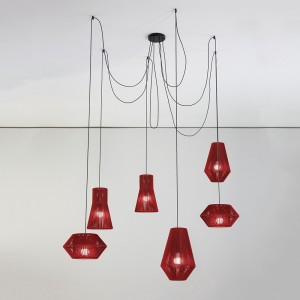 Lámpara colgante LED Kit Pop-Up 6T de Fm Iluminación. Lámparas modernas