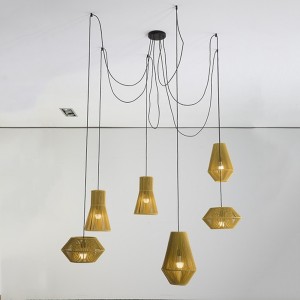 Lámpara colgante LED Kit Pop-Up 6T de Fm Iluminación. Lámparas modernas