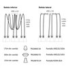 Lámpara colgante LED Kit Pop-Up 6T de Fm Iluminación. Lámparas modernas