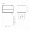 Mueble contenedor Sitabo de Systemtronic. Mueble contenedor de metal