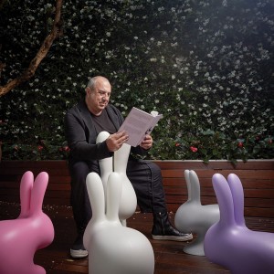 Silla Rabbit de Qeeboo. Muebles y complementos de exterior.