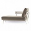Chaise longue Aikana cómodo para exteriores de Fast. Chaise longue para terrazas.