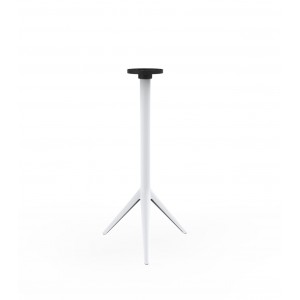 Mesa alta Mari-Sol pie Ø62 de Vondom. Muebles y complementos de exterior.