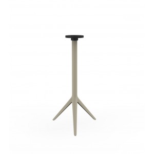 Mesa alta Mari-Sol pie Ø62 de Vondom. Muebles y complementos de exterior.