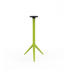 Mesa alta Mari-Sol pie Ø62 de Vondom. Muebles y complementos de exterior.