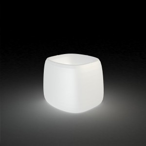 Macetero Organic Cuadrado Light Vondom Con Autorriego