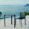 Mesa Quartz redonda HPL y Resina con Doble Pared Diseñada por Vondom