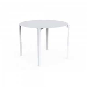 Mesa Quartz redonda HPL y Resina con Doble Pared Diseñada por Vondom