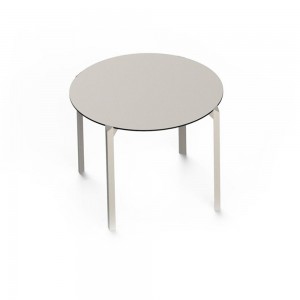 Mesa Quartz redonda HPL y Resina con Doble Pared Diseñada por Vondom