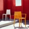 Sillón diseño Spritz con brazos de polipropileno por inyección | Vondom