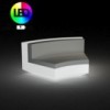 Sofá Módulo curvo Vela con Luz Led Interior y Tacos Antideslizantes