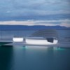Cama Vela Daybed Basic redonda con parasol Resistente al Sol