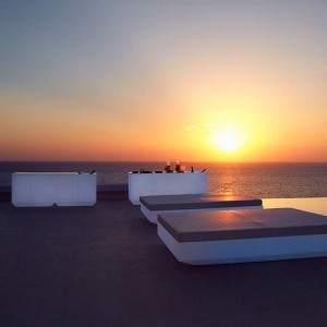 Barra Vela catering con Doble Pared e Iluminación Led | Diseño Vondom