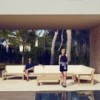 Sofá Frame módulo esquina 90º de resina de polietileno | Diseño Vondom