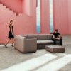 Sofá Ulm módulo central con Acolchado silvertex y opción de luz