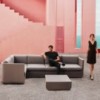Sofá modulo esquina modelo Ulm de Vondom para exterior  