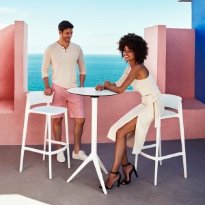 Silla de Vondom modelo Africa color blanco 