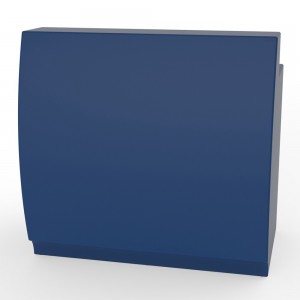 Barra para la piscina de Vondom color azul oscuro modelo Fiesta 120