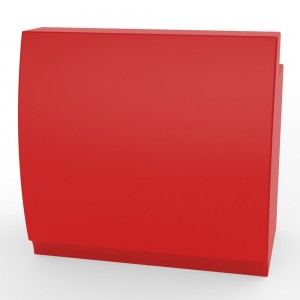 barra para exterior modelo Fiesta 120 de Vondom color rojo 