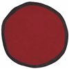 Alfombra Aros Redonda - Ø 200 cm Rojo