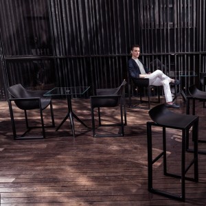 Silla Wall Street Apilable para Espacios Exteriores Diseñada por Vondom