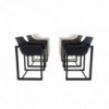 Silla Wall Street Apilable para Espacios Exteriores Diseñada por Vondom