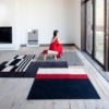 Alfombra Mélange Stripes 1 80×240