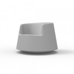 Sillón bajo Roulette Kids con Doble Pared para Interior y Exterior | Vondom