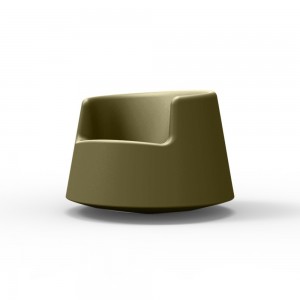 Sillón bajo Roulette Kids con Doble Pared para Interior y Exterior | Vondom