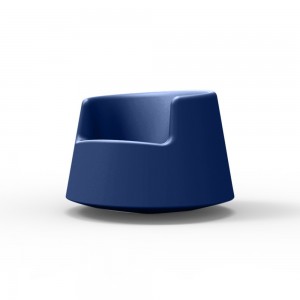 Sillón bajo Roulette Kids con Doble Pared para Interior y Exterior | Vondom