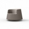 Sillón bajo Roulette Kids con Doble Pared para Interior y Exterior | Vondom