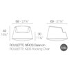 Sillón bajo Roulette Kids con Doble Pared para Interior y Exterior | Vondom