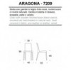Silla Aragona de Tonin casa. Muebles modernos de hogar.