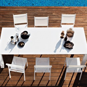 Silla Victor de Varaschin. Muebles de exterior. Sillas modernas para jardín.